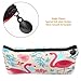 Super Large Capacity for Students Canvas Pencil Case Pen Bag Cute Stationary Pouch Cosmetic Makeup Box Coins Holder -3 Pack
