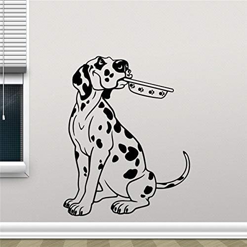 Wangpdp Etiqueta De Vinilo Dalmata Mascota Cachorro Diseno De Arte