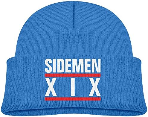 Deploeerad Kids Ultimate Sidemen XIX Youtube Knit Warm Beanie Hat Skull Cap RoyalBlue