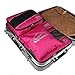 Hopsooken 5 Set Packing Cubes for Travel Large Suitcase Luggage Organizer Bags Travel Accessories Vacation 4 Cubes 1 Laundry Pouch Bag (Rose)