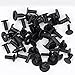 8mm 60 Pcs / Pack Nylon Bumper Fastener Rivet Clips