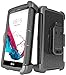 LG G4 Case, BENTOBEN [Belt Clip] [Holster]Shockproof Heavy Duty Hybrid Full Body Rugged Holster Protective Case with Built-in Rotating Kickstand for LG G4 H811/ LS991/ VS986 / US991,Black