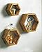 V-LIGHT Wood Wall, Oak Finish, Set of Three Cubes (VW151006O) Decorative Shelving