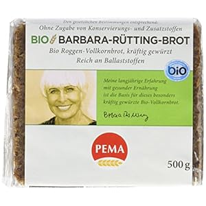 Pema Barbara Rütting Bio Brot, 6er Pack (6 x 500 g)