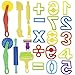Kare & Kind® Set of 24pcs Smart Dough Tools Kit with Models and Molds (Numbers, Symbols)