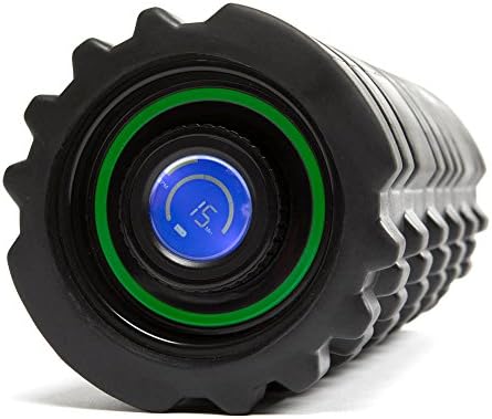 Affix Roller - Eight Speed Vibrating Foam Roller with LED Display Screen, Multi Color Ring for Each Level of Vibration,Ideal for Muscle Soreness and Relaxation Therapy,Eight Gears For Maximum Results