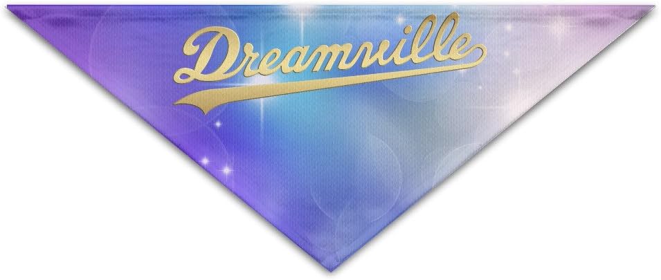 Pet Bandanas - Personalized J. Cole Dreamville Records Pet Bandana Scarf - Triangle Scarf Collar Neckerchief For Dog Cat