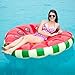JOYIN Giant Inflatable Watermelon Pool Float, Fun Beach Floaties, Swim Party Toys, Pool Island, Summer Pool Raft Lounge for Adults & Kids