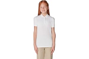 French Toast girls Short Sleeve Stretch Pique Polo