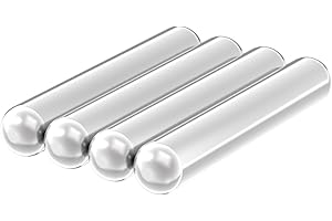 AplysiaTech AlNiCo5 Magnets, Cow Magnet 1/2" Diameter x 3.00" Length - 4Pack,Silver Heavy Duty Cylinder Magnet,Cow Magnetic Metal Picker,Magnetic Stud Finder,Corrosion-Resistant and Water-Proof.