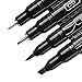 Prismacolor, Black Premier Brush, Chisel & Fine Line Tip Assortment Marker Sets, 4-Count