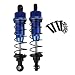 BQLZR Dark Blue Upgrade Parts Aluminum Alloy CC01-004 Adjustable Shock Absorber for TAMIYA RC1:10 Model Car Pack of 2