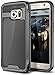 E LV Case for Galaxy S7 Case Hybrid [Scratch/Dust Proof] Armor Defender Slim Shock-Absorption Bumper Case for Samsung Galaxy S7 - [Black/Black]