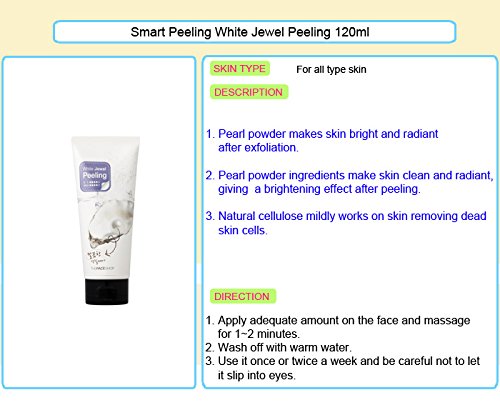 BUNDLE - The Face Shop Rice Water Bright Cleansing Foam + Smart Peeling White Jewel Peeling + SoltreeBundle Oil control Paper 50pcs