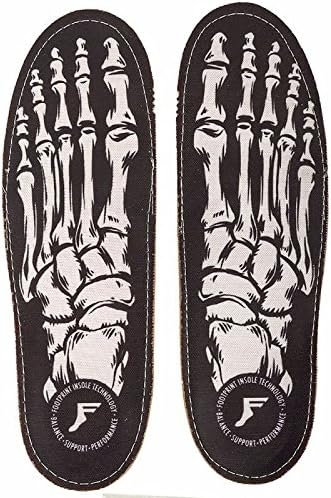 FootPrint FP Will Barras Gamechangers Lite Insoles (10/10.5) (Black Skeleton, 9/9.5)
