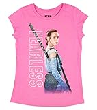 Disney Star Wars The Force Awakens Rey Fearless Girls Shirt 4-16