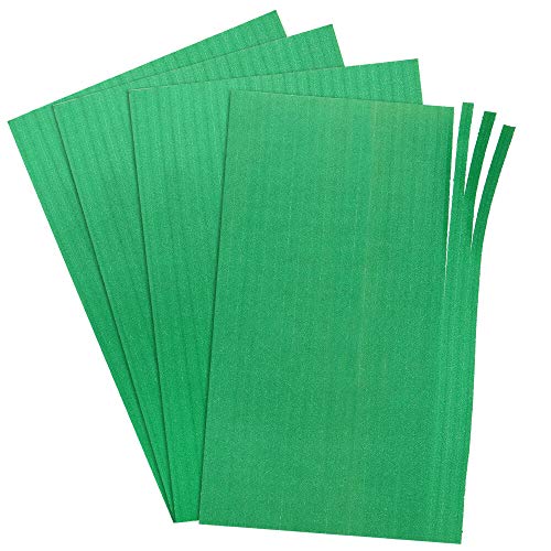 KINGLAKE 200 Pcs Green Paper Twist Ties Garden Ties Plant Supports for Plants
