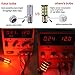 KATUR 4pcs 1157 BAY15D 5630 33-SMD Red 900 Lumens Super Bright LED Turn Tail Brake Stop Signal Light Lamp Bulb 12V 3.6W