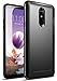 LG Stylo 4 Case, LG Stylo 4 Plus Case, Poetic Karbon Shield [Shock Absorbing][Carbon Fiber Texture] Slim Fit Fixable TPU Case for LG Stylo 4 Plus/LG Stylo 4 (2018) - Black