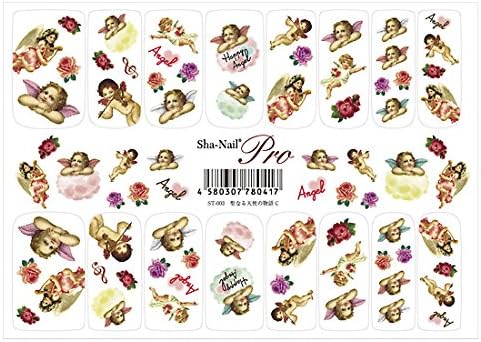 Amazon 写ネイルプロ ネイルシール 聖なる天使の物語c アート材 写ネイル プロ Sha Nail Pro シール ステッカー 通販