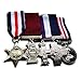 Military Medals 5x Group Set Victoria Cross, Military Medal, Military Cross, France and Germany Star & George Cross Replica, awards medals & army medals