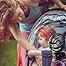 Hpory USB Clip On Fan for Baby Stroller Rechargeable Portable Desk Fan 2 in 1 Mini Fan with 4400mAh Battery Powered Fan for Office, Camping or Outdoor Activities