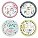 28 Pack Baby Monthly Milestone Stickers for Girls