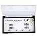 [FBA NEWEST VERSION] False Magnetic Eyelashes 3D Reusable Fake Eyelashes, 2 Pairs 4 Pieces for Deep Set Eyes & Round Eyes Women's Makeup Natural Look (3)