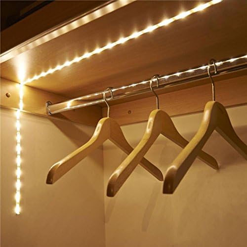 1 x 1M 30LED Battery Sensor strip LED Light Warm white LED Strip Light