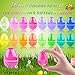 Easter Basket Stuffers Eggs Slime - 28 OZ Easter Eggs Slime Kit 16 Colors for Easter Decorations Parties, Perfect Easter Eggs Basket Gifts in a Bunny Delicate Gift Box for Toddlers Girls Boys