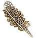 Armear Retro Hair Barrettes - Vintage Colorful Crystal Peacock Hair Pin Hair Clip No Slip for Womens Girls
