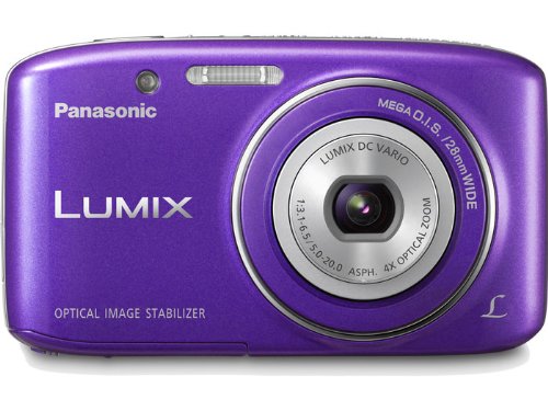 Panasonic Lumix S2 14.1 MP Digital Camera with 4x Optical Zoom (Violet)