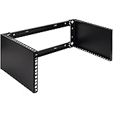 RackPath 4U Wall Mount Network Rack - Patch Panel Bracket for Server and Network Equipment – 11.25 inch Deep – Heavy Duty 150lbs Capacity