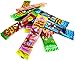 Dorval Sour Power Straws 5-Flavor Variety: Two 1.75 oz Packages Each of Green Apple, Strawberry, Pink Lemonade, Blue Raspberry, and Watermelon in a BlackTie Box (10 Items Total)