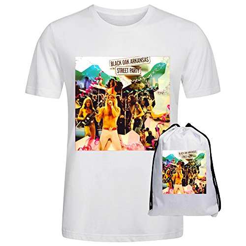 Black Oak Arkansas Street Party Adult Men TShirt White Buy Online in