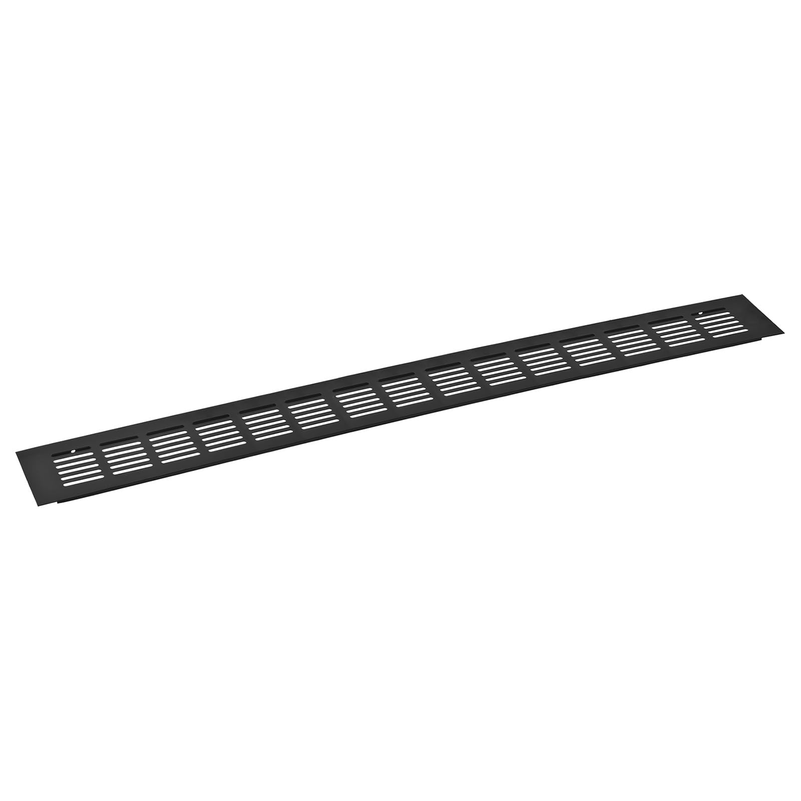 uxcell 1pcs Rectangle Ventilation Grille Aluminum Alloy Mesh Air Vent Cover Louvered Ventilation Cover for Cabinet Wardrobe Shoe Cabinet Closet, 600x60mm / 23.62"x2.36"