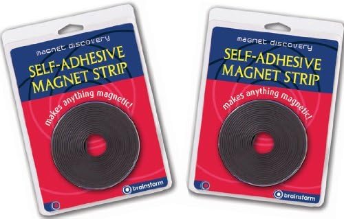 Magnetic Craft 3m Self-Adhesive Magnet Strip Roll (Pack of 2) by Magnet Discovery