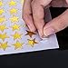 Star Stickers 1750 Count Self-Adhesive Stickers Stars