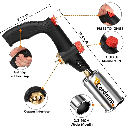 Kitchen Propane Torch, Sous Vide, Grill Torch Head, Charcoal Lighter