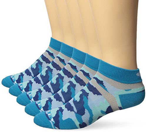 Oakley Men's Golf Low Cut Socks (5 Pack), Blue Print, Medium