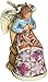 Jim Shore Heartwood Creek Sewing Angel Stone Resin Hanging Ornament, 3.5”