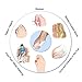 Kalevel 2pcs Big Toe Separators Gel Straightener Toe Spreaders Spacers for Hammer Toes Pedicures Bunion Corrector Sleeve Pain Relief for Women Men (Big Toe)