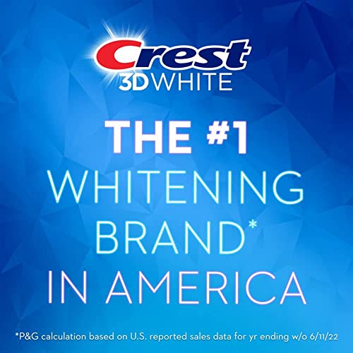 Crest 3D White Radiant Mint Toothpaste 107g (Pack of 3)