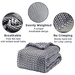 Zonli Cooling Weighted Blanket 20lbs Queen/King
