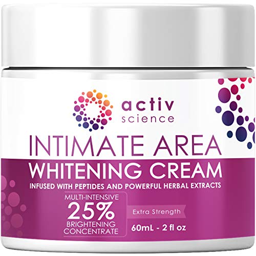 ACTIVSCIENCE Whitening Cream for Face, Sensitive & Intimate Areas