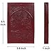 RUSTIC TOWN Tree of Life Sacred Leather Journal For Men Women