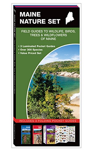Maine Nature Set: Field Guides to Wildlife, Birds, Trees  &  Wildflowers of Maine
