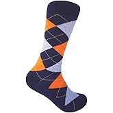 Triple M Plus Men's Navy Dress socks,One size fits most men; Sock Size 10-13.