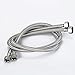 HOMEIDEAS 32-Inch Faucet Connector Braided Stainless Steel Supply Hoses With 3/8