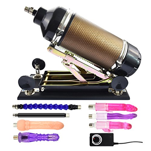 iKenMu Adjustable Love Sex Machine Gun for Women and Lesbian Love Sex Masturbation,Automatic Fucking Machine Gun Make Your Hands Free in Love Sex(US-DG1)